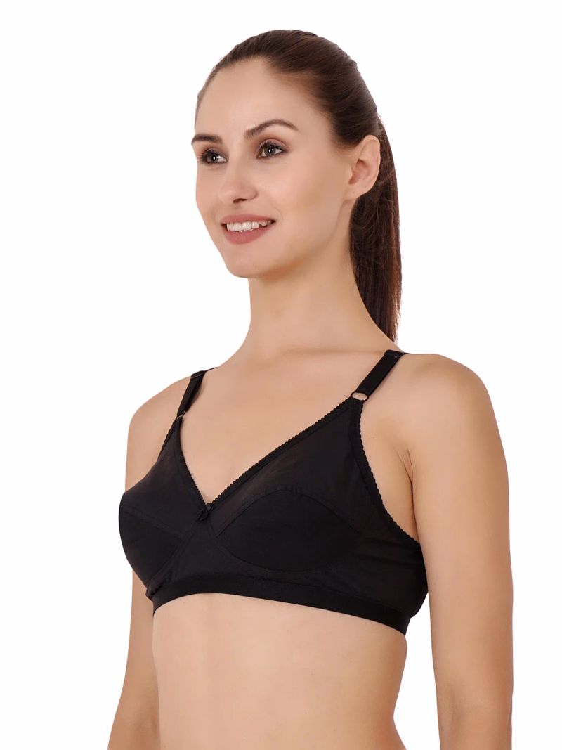 Floret - Black - All Day Bra