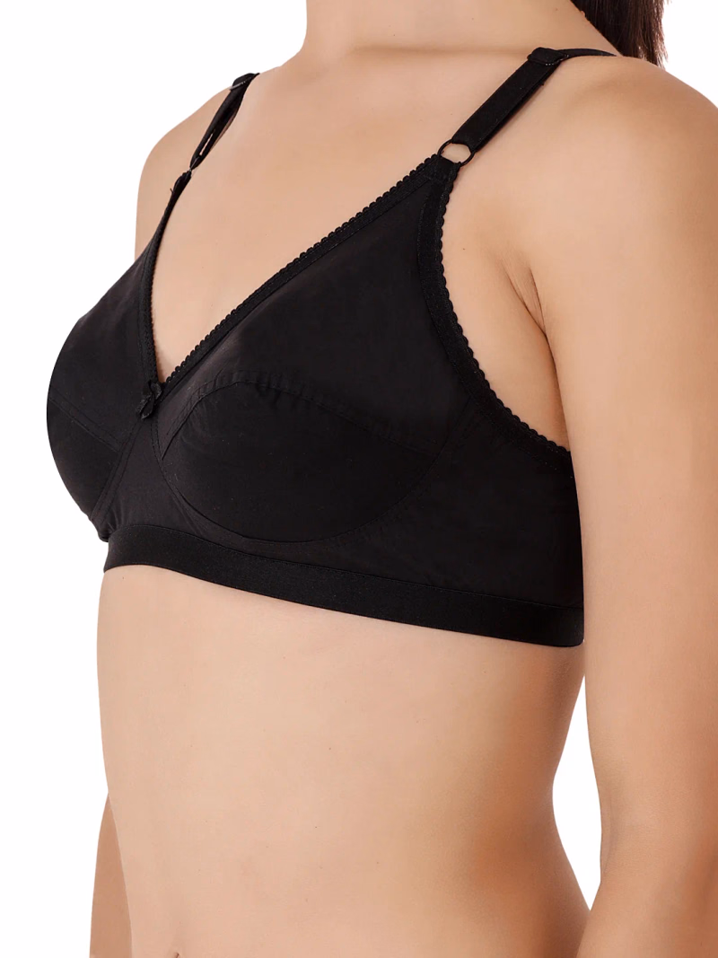 Floret - Black - All Day Bra