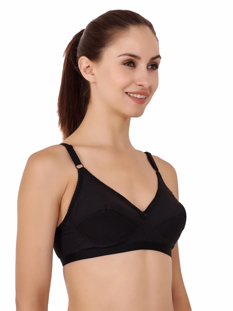 Floret - Black - All Day Bra
