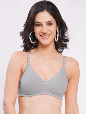 Zoom - Gray - Regular Bra - Z-1205