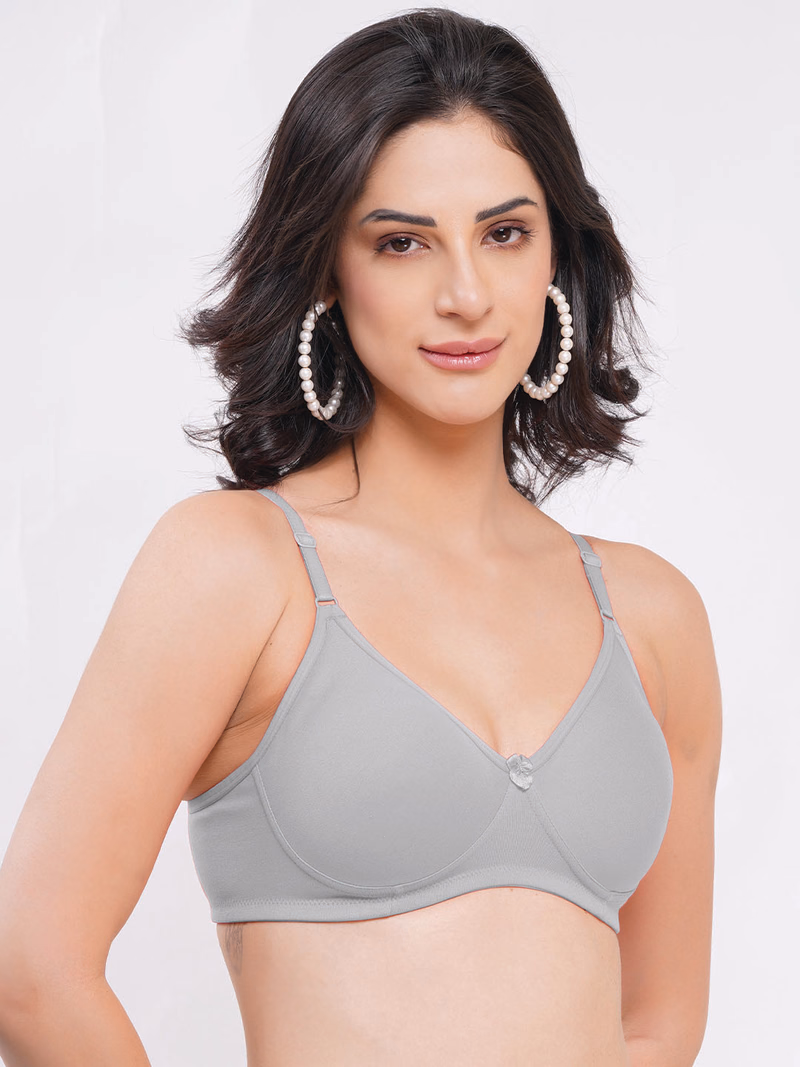 Zoom - Gray - Regular Bra - Z-1205