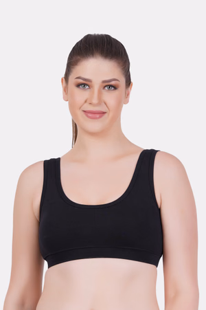 Zoom - Black - Sport Bra - Z-1005