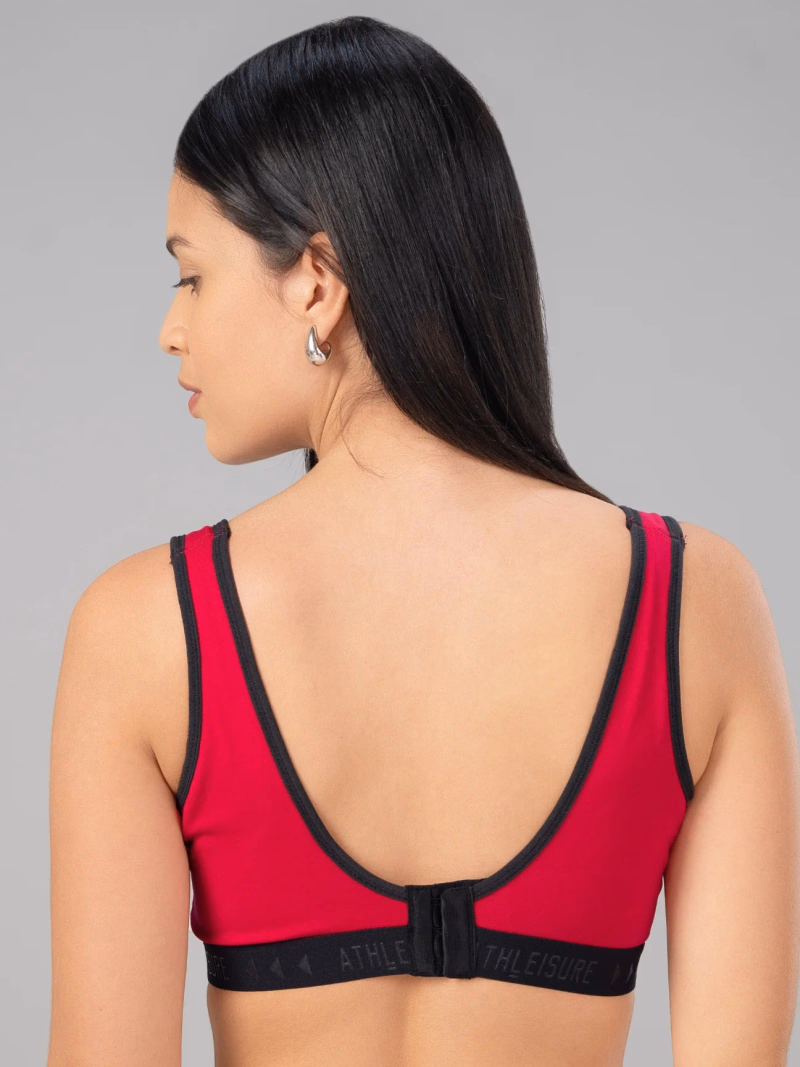 Lovable - Fuschia - Energy Sport Bra - Padded Non Wired Full Coverage Bra