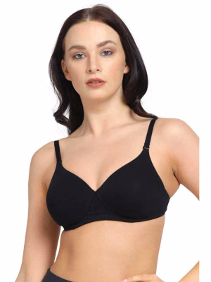 Lovable - Black - Padded Non Wired - Full Coverage Bra