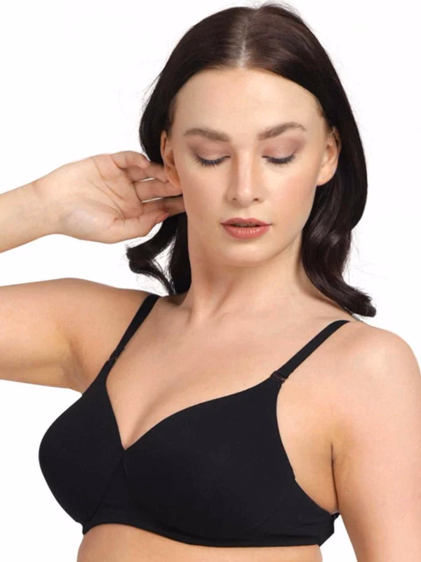 Lovable - Black - Padded Non Wired - Full Coverage Bra