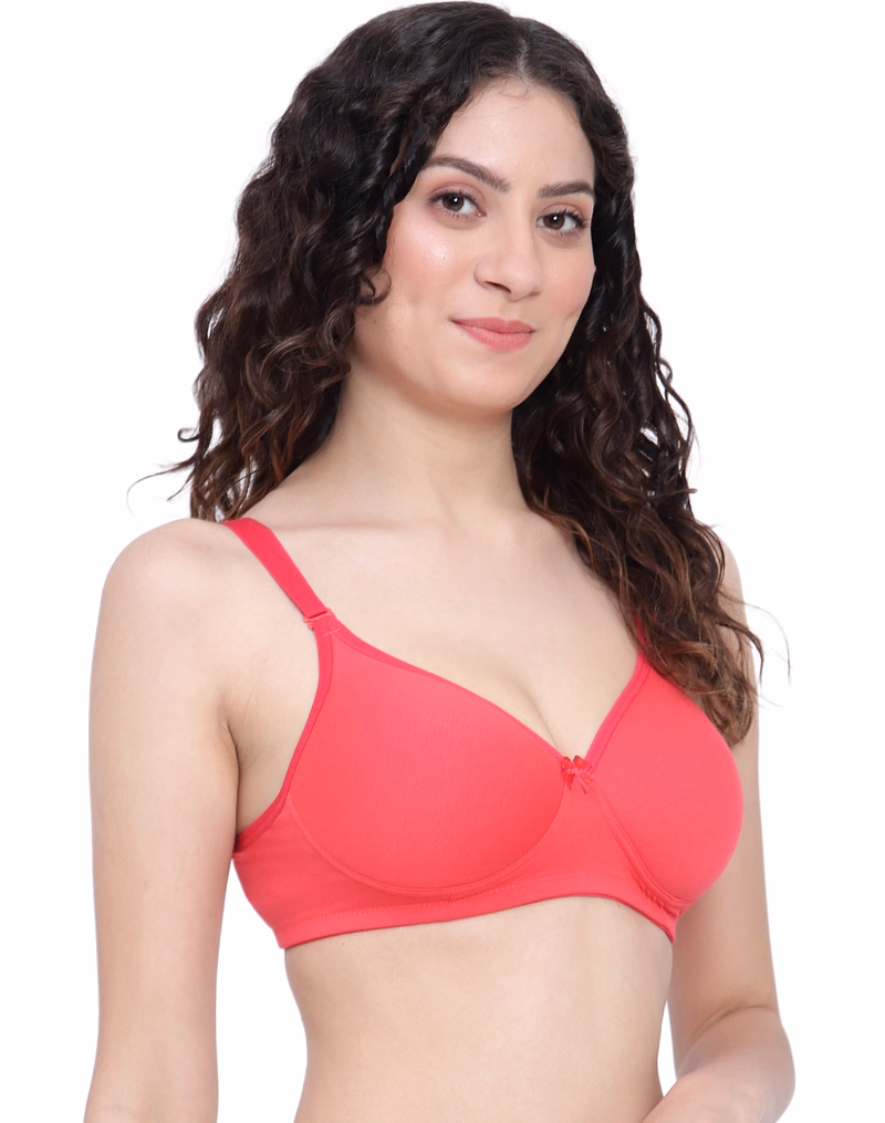 La-brary - Tomato - Honeybee - Pushup Padded T-Shirt Bra