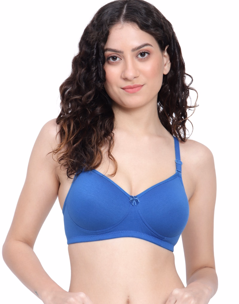 La-brary - Royal - Honeybee - Pushup Padded T-Shirt Bra